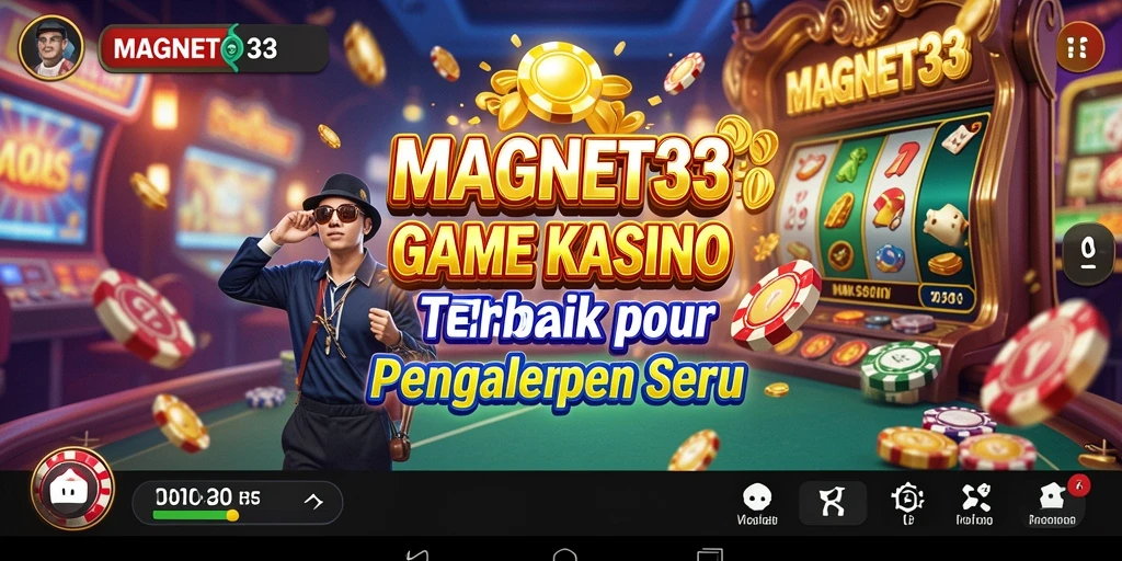 Tampilan gameplay Kasino menarik dari MAGNET33.