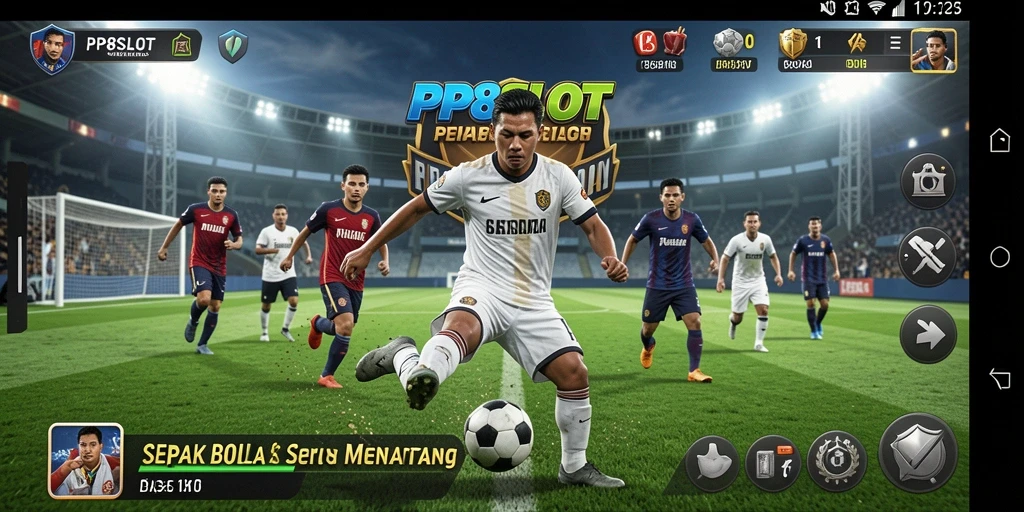 Tampilan menakjubkan dari permainan sepak bola PP8SLOT.