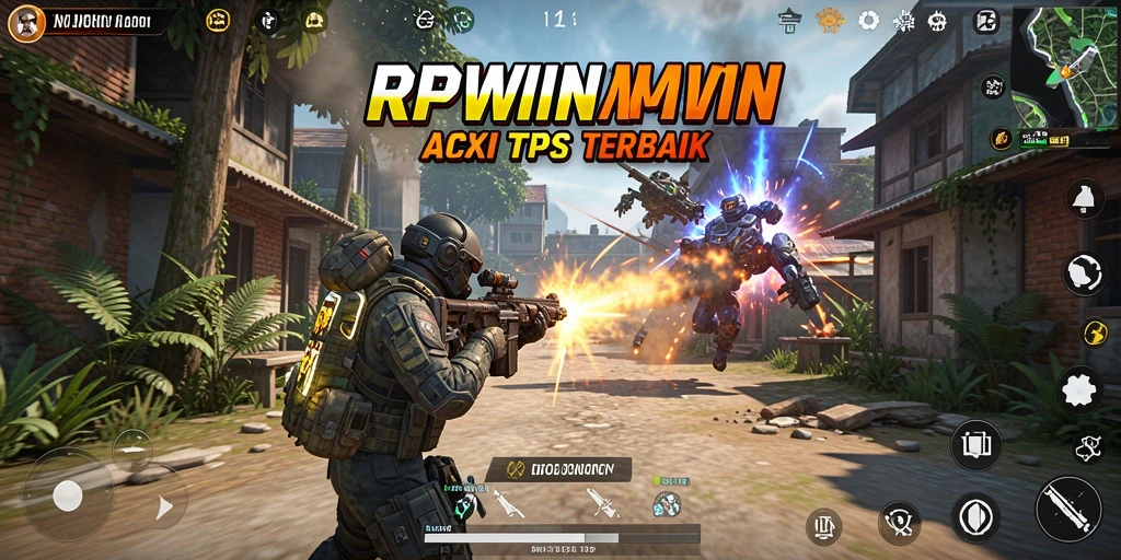 Gameplay <strong>RPWIN</strong> menampilkan aksi tembak-menembak yang mendebarkan dan grafis yang menawan.
