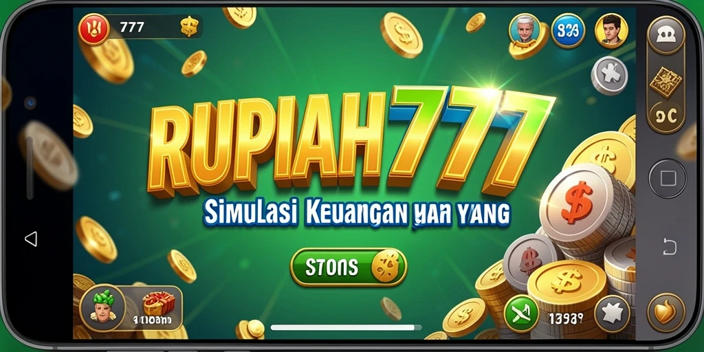 Tampilan gameplay menarik dari RUPIAH777 yang mengajarkan simulasi keuangan.