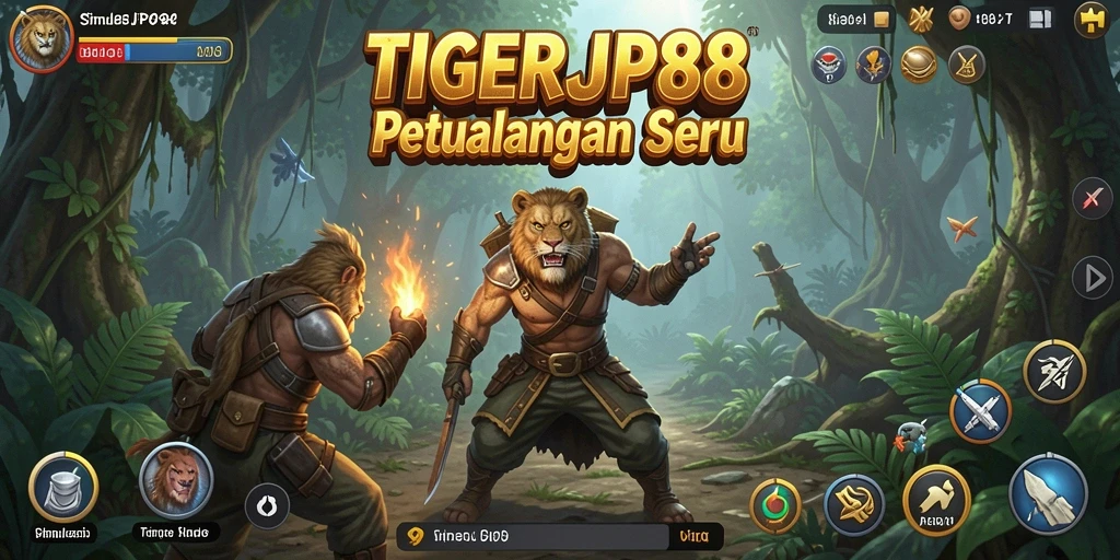 Screenshot gameplay TIGERJP88 menampilkan petualangan menarik dalam simulasi.